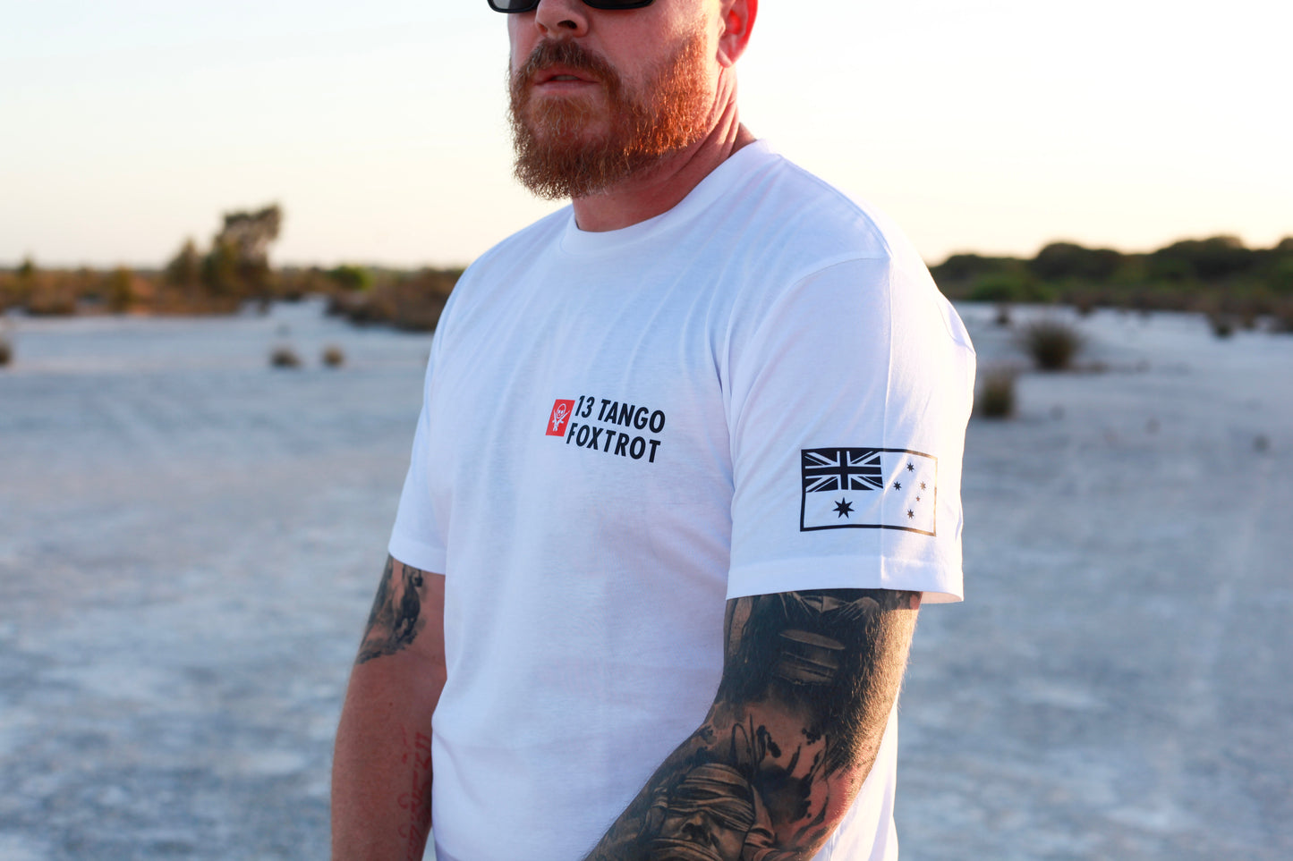 FOR MY BROTHERS - Tribute Tee White/Red